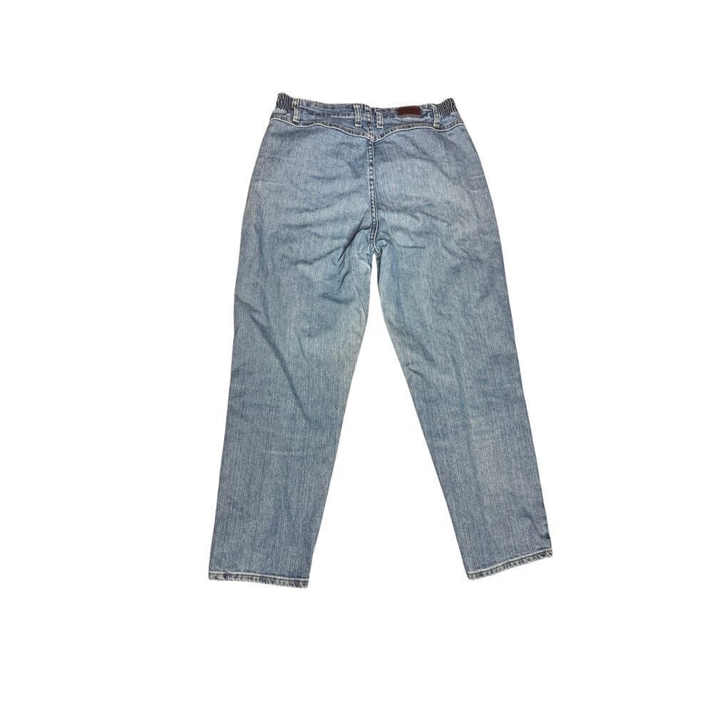 Lee Women’s 12 Petite (31x27) Jeans 350614D High Rise Mom Jeans - Faded Blue